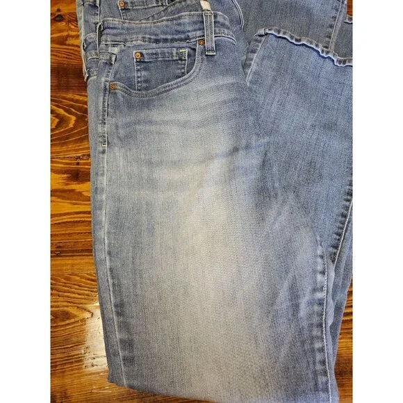 3 Women Levi Strauss Signature Mid Rise Boot Cut 31W 30L - Picture 2 of 9